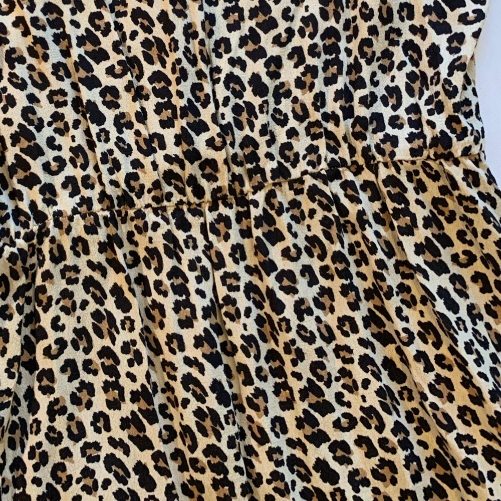Banana republic size small leopard print dress - Picture 8 of 9
